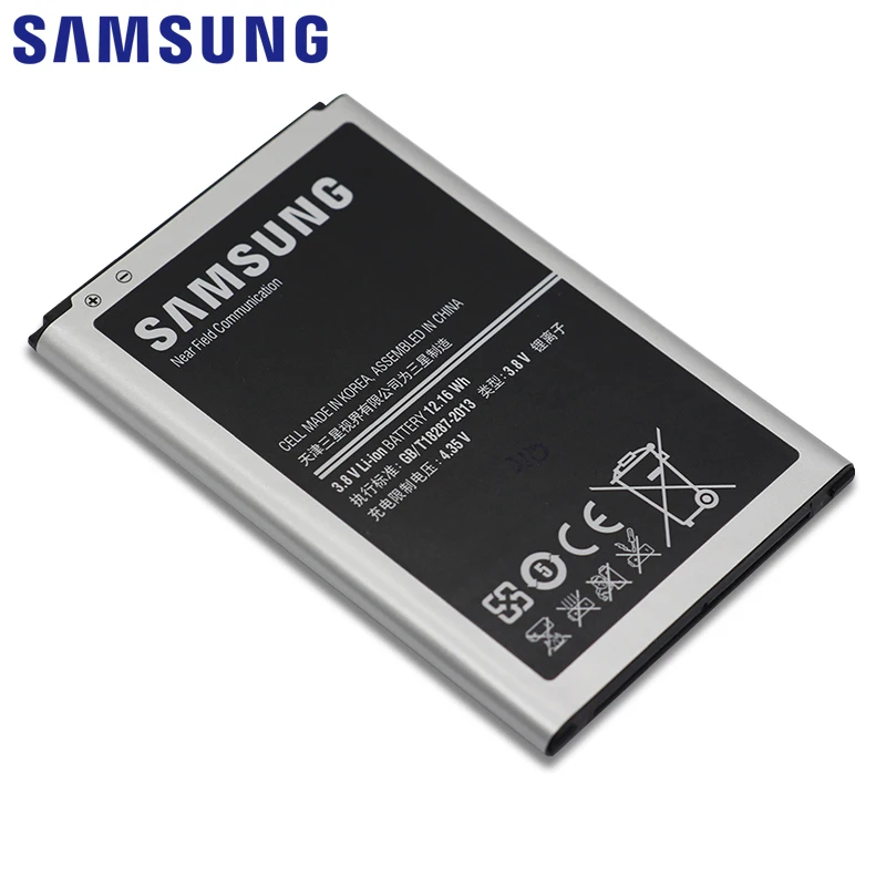 Сменный оригинальный мобильный телефон SAMSUNG B800BE аккумулятор для Samsung Galaxy Note 3 B800BC