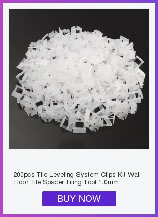 300 шт. пластик керамика плитки выравнивания системы 200 зажимы + 100 клинья плитки инструменты для мытья полов клинья зажимы