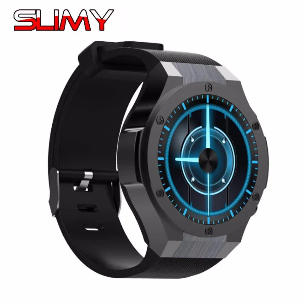 

Slimy MTK6580 Android 5.1 OS GPS Smart Watch Phone With 5.0 MP Camera support Wifi 3G SIM Card Smartwatch Wristwatch For Men