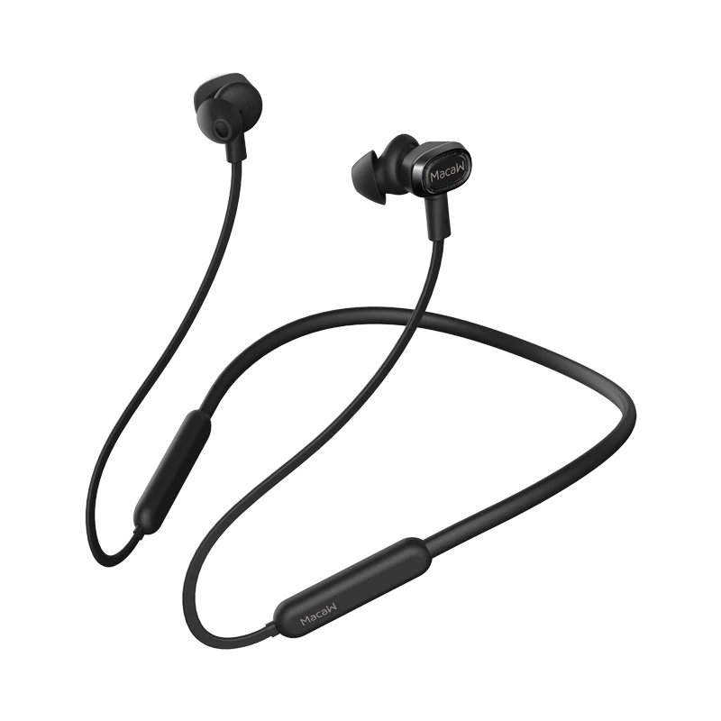 Беспроводные bluetooth-наушники Macaw tx-80 TX80 спортивные легкие наушники Apt-x с шейным