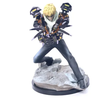 

One Punch Man Genos Saitama Sensei One Punch One-Punch Man 230MM PVC Kids Toys Juguetes Model Doll Toy Gift