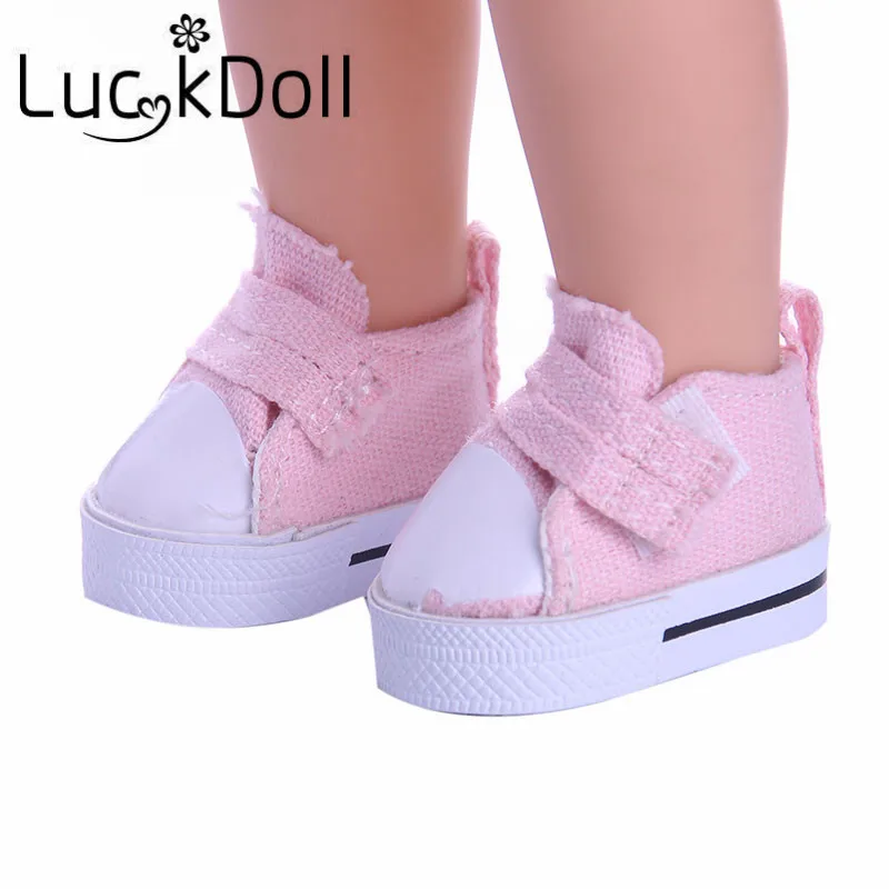 LUCKDOLL модная обувь для 14,5 дюймовых кукол Wellie Wishers аксессуары для одежды, игрушки для девочек, поколение, подарок на день рождения