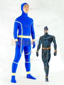 

Classic X-Men Cyclops Costume halloween fullbody cosplay spandex adult X-Men Superhero Costume show zentai suit