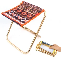 Outdoor fishing folding chair with small bag is easy to carry and convenient for fishing trips, etc. Outdoor fishing folding chair with small bag is easy to carry and convenient for fishing trips, etc.