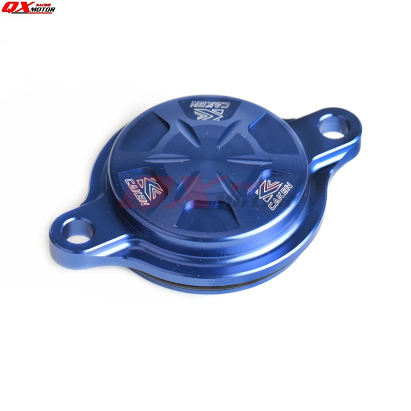 

Free Shipping CNC Billet Oil Filter Cover Cap For YZ250F YZ450F WR250F YZ250FX Dirt Bike MX Motocross Off Road Motorcycle