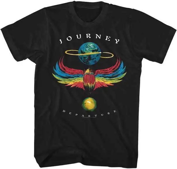 Journey Departure Rock Music Adult T Shirt | Мужская одежда