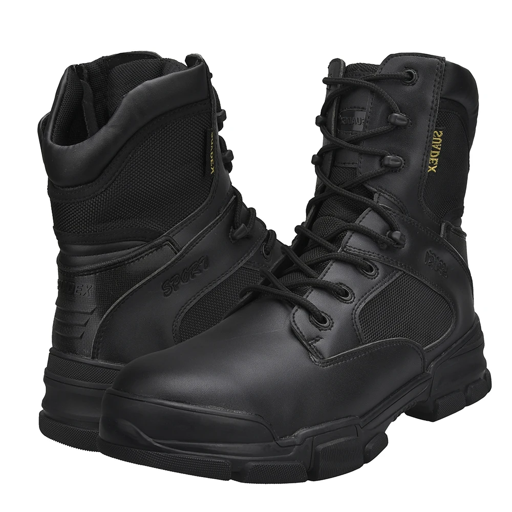 JACKSHIBO/мужские зимние мотоциклетные рабочие ботинки; защитная обувь со стальным носком; небьющаяся Рабочая обувь