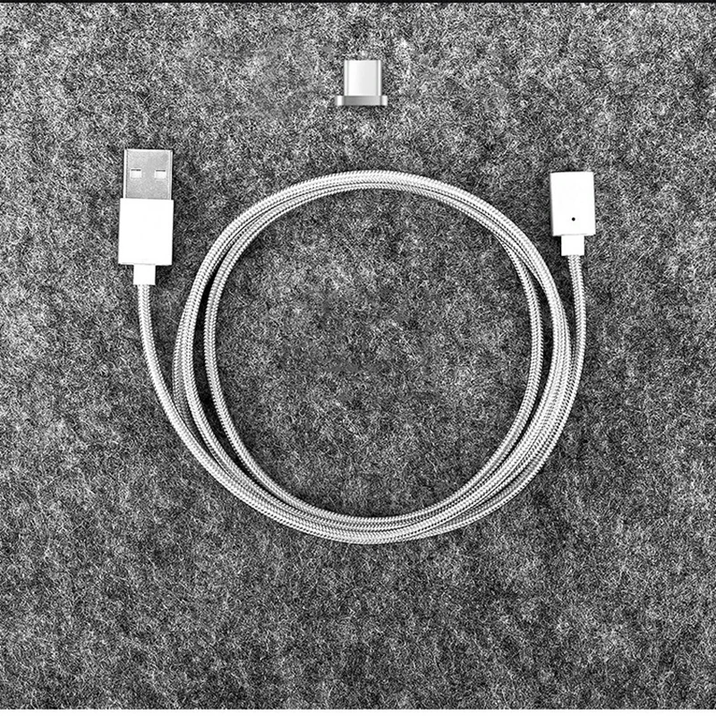 Thbelieve USB Магнитный адаптер типа C с нейлоновой оплеткой 1 м магнитные адаптеры для