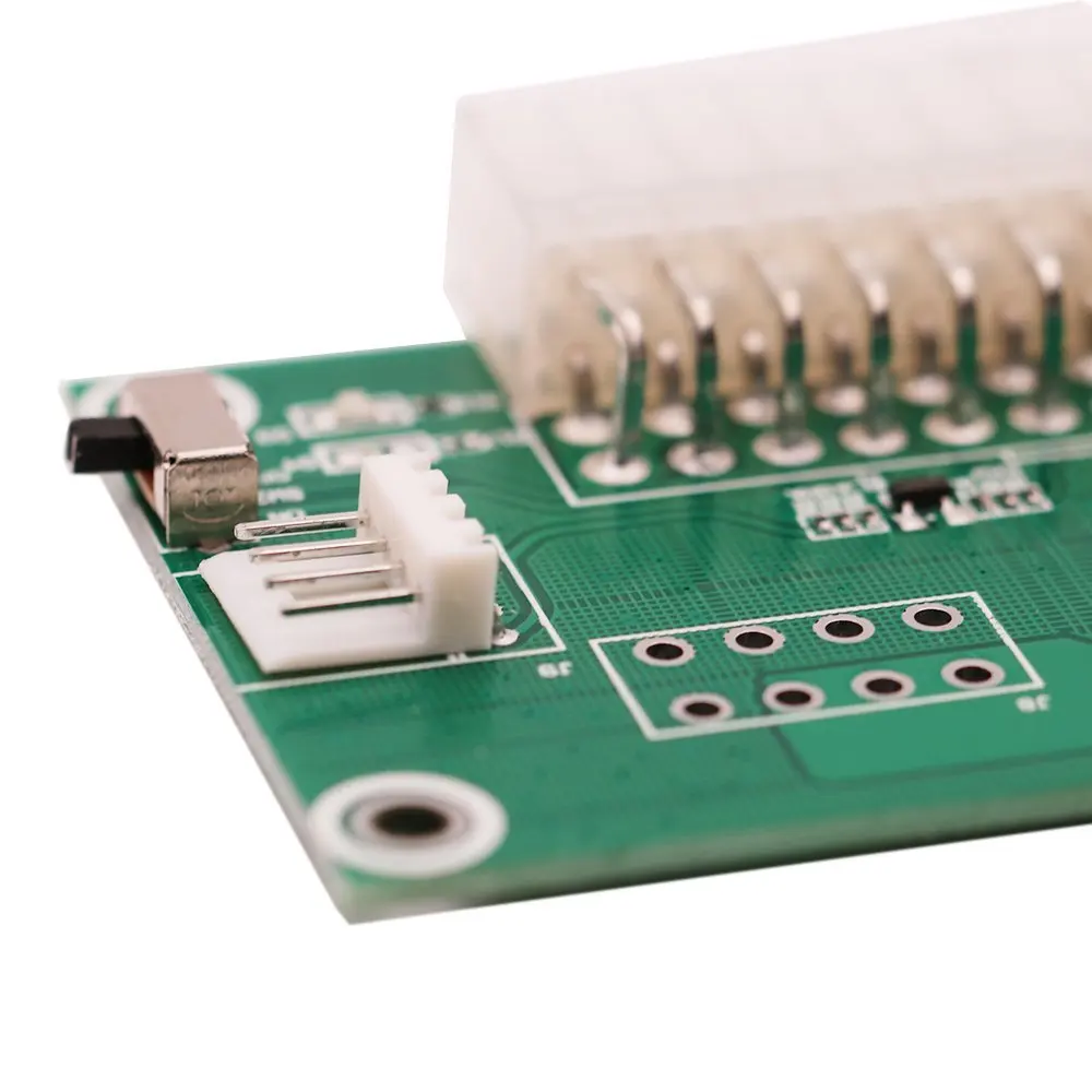 ATX 24PIN to 4PIN Molex Power Supply Sync Starter Cable Adapter VER004 Dual PSU Riser Card ADD2PSU for BTC LTC ETH Mining