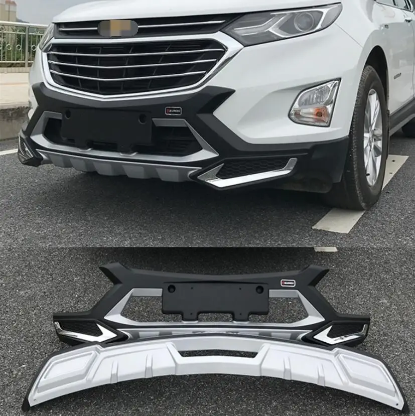 Для Chevrolet EQUINOX, Бампер протектор Защита Анти-воздействие Высококачественная тарелка абсолютно АБС Передний+ задний автомобиль аксессуары