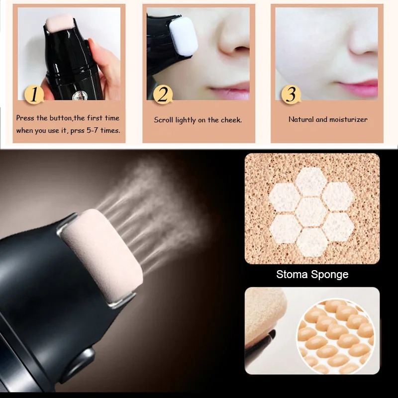 Scrolling Liquid Cushion BB Cream Base Makeup Concealer Moisturizer Cosmetics Face Foundation TY99