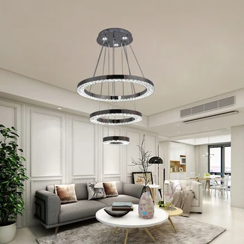

Modern crystal&alloy dream three-layer pendant light LED 220V pendant lamp for bedroom restaurant hotel hall living room study