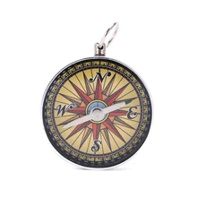 1 шт. портативный военный кемпинг открытый компас подвесной компас рюкзак походные инструменты для выживания с кольцом для ключей