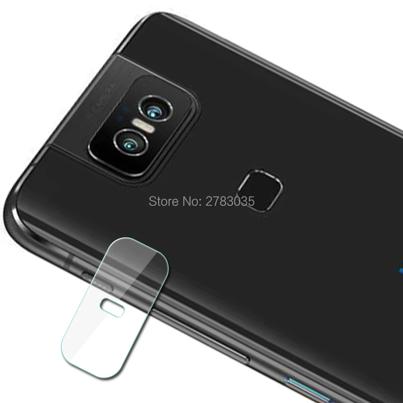 Для Asus ZenFone 6 6Z ZS630KL 6," Прозрачная ультра тонкая задняя камера защита объектива задняя камера Крышка объектива Закаленное стекло пленка