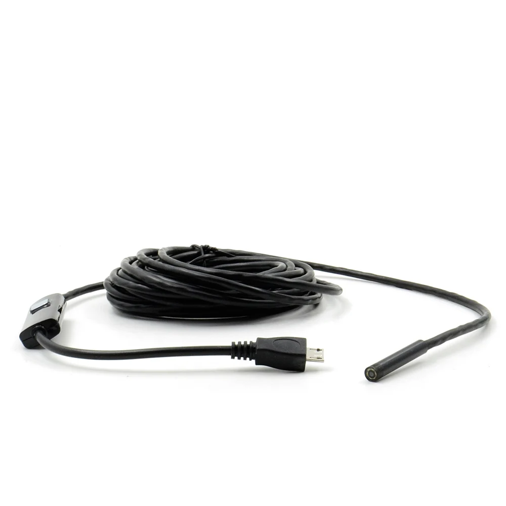 Эндоскоп эндоскоп с 6 светодиодами 7 мм 5 м|endoscope borescope inspection camera|usb led endoscopemicro-camera |