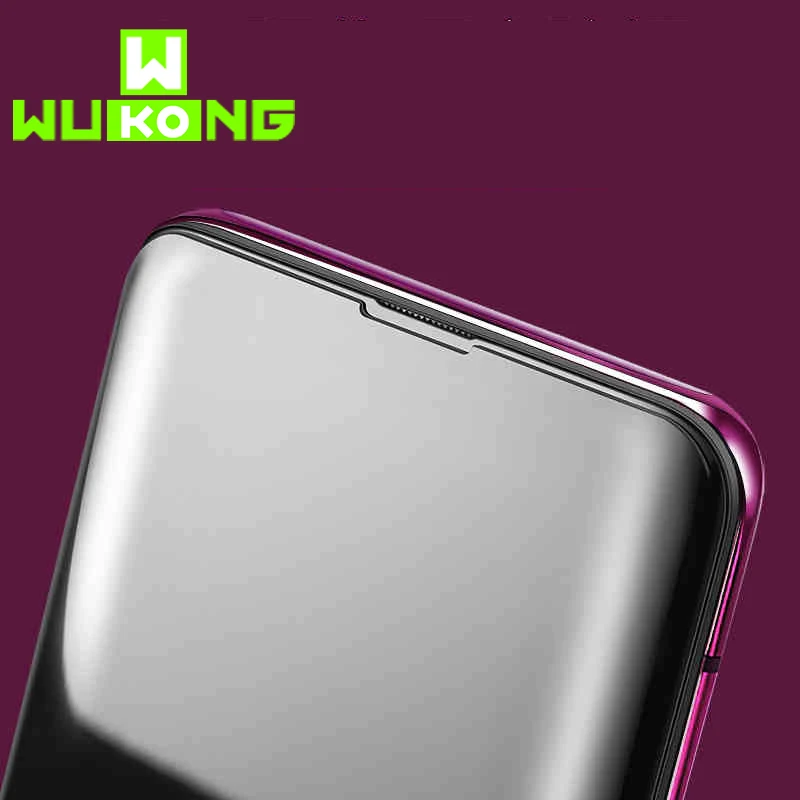 WuKong 2pcs Screen Protector For OPPO Find X Tempered Glass for R15 Liquid UV Glue Film Big Light | Мобильные телефоны и