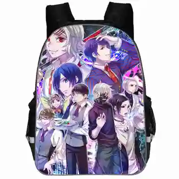 

Tokyo ghoul Backpack Animal Anime FNAF Freddy UT Sans Casual School Bags Toddlers Boys Girls Teenager Mochila Gift Bolsa
