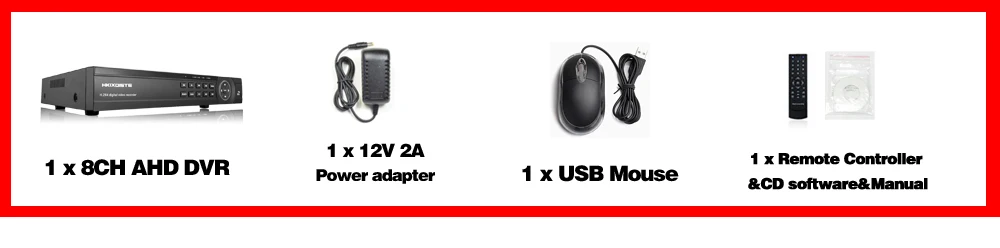 HD 8CH AHD DVR HDMI 1080P цифровой видеорегистратор сетевой монитор CCTV рекордер до 6 ТБ P2P Cloud