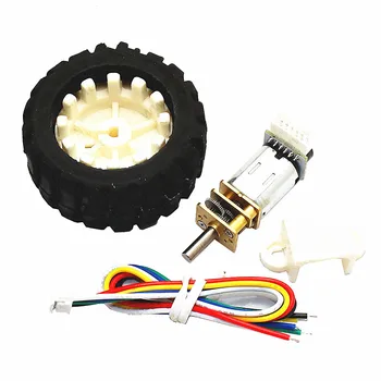 

N20 Micro DC gear motor, Hall encoder encoder gear motor, intelligent car DC3V6V12V positive and negative