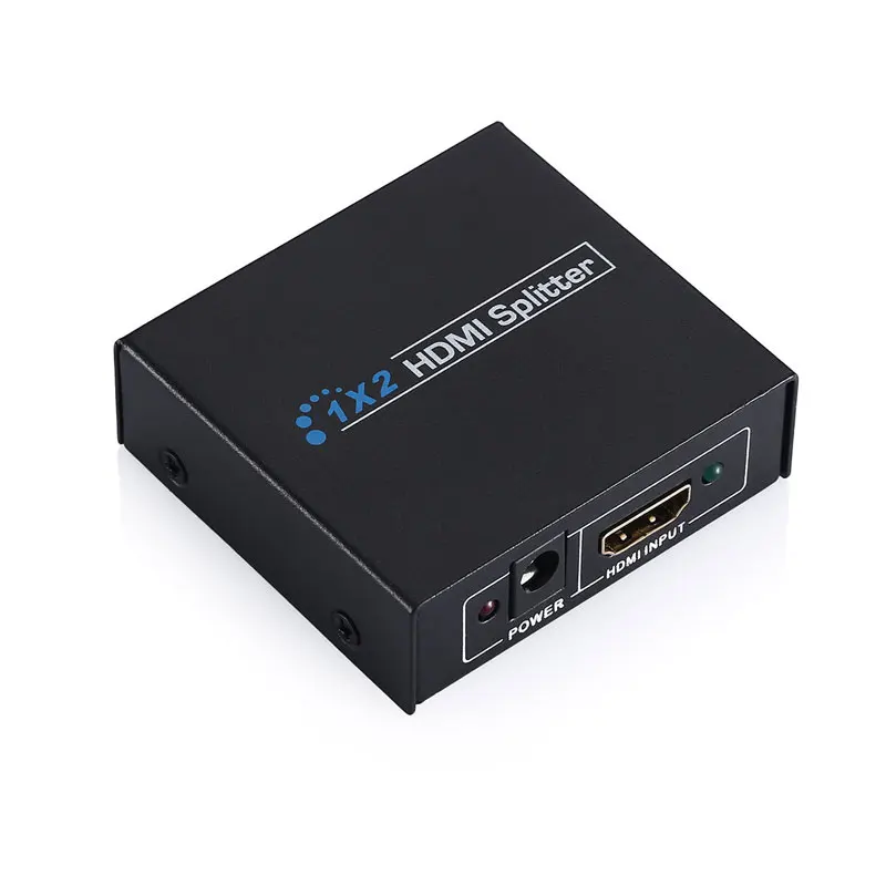 AHHROOU HDCP HDMI сплиттер Full HD 1080 p видео HDMI переключатель 1X2 сплиттер 1 в 2 усилитель Дисплей для PS3 HDTV DVD