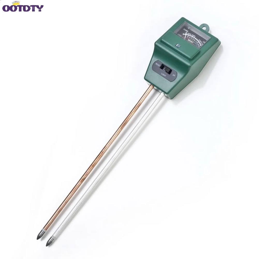 

3 in 1 PH Soil Tester Water Moisture Test Light Meter for Garden Plant Flower