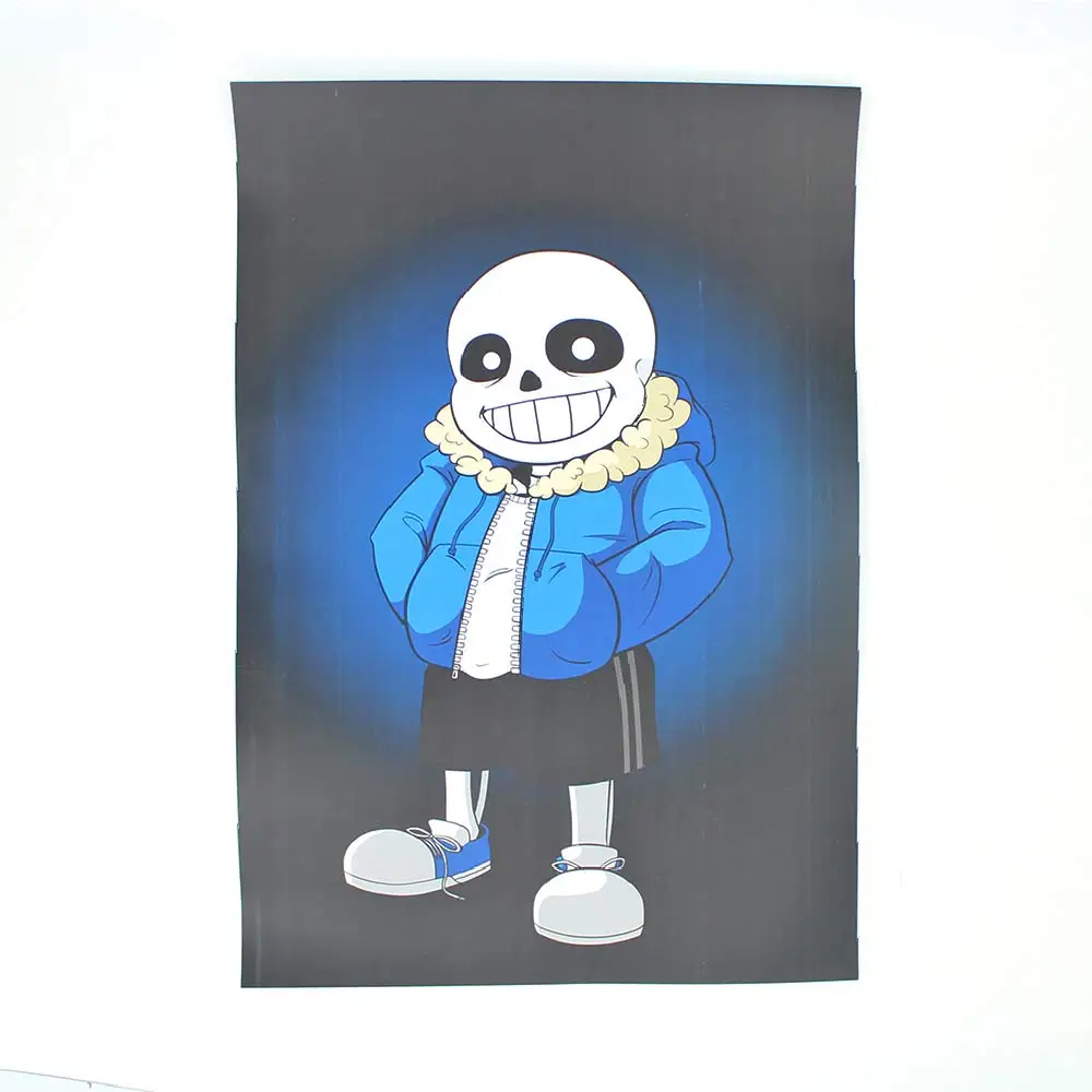 Giancomic 7 шт. подсказочные плакаты чистая АНТИЧНОСТЬ Горячая игра Sans Papyrus манга DIY