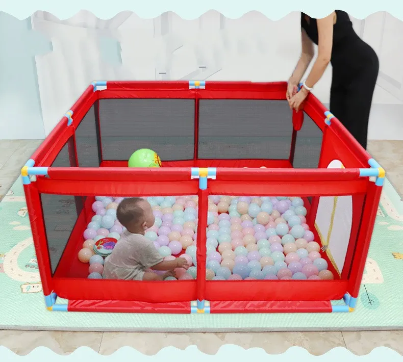 

New Design Baby Toddler Learn Walking Crawling Safety Game Fence Fashion Play Fence Protection For Baby Kids