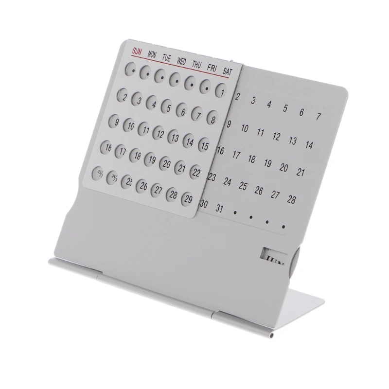 us 1 65 44 off super perpetual unique adjustable desk calendar office supplies hand set diy in calendar from office school supplies on aliexpress office desk calendar