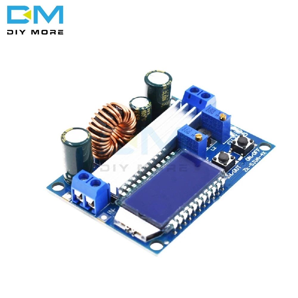 

DC 5.5-30V to 0.5-30V Digital LCD Display Buck Boost Converter Adjustable Module Power Supply Step Up Down Board Small Ripple