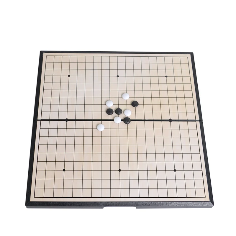 Магнитные Go Gomoku шахматы портативный игровой набор с одной выпуклой Магнитной