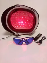 2017 hair scale massager laser cap hat helmet for hair loss solution with glasses and timer