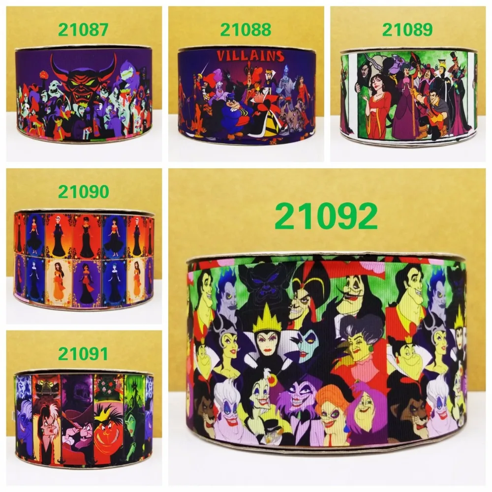 

Free shipping 50 yard cartoon printed grosgrain ribbon 21092