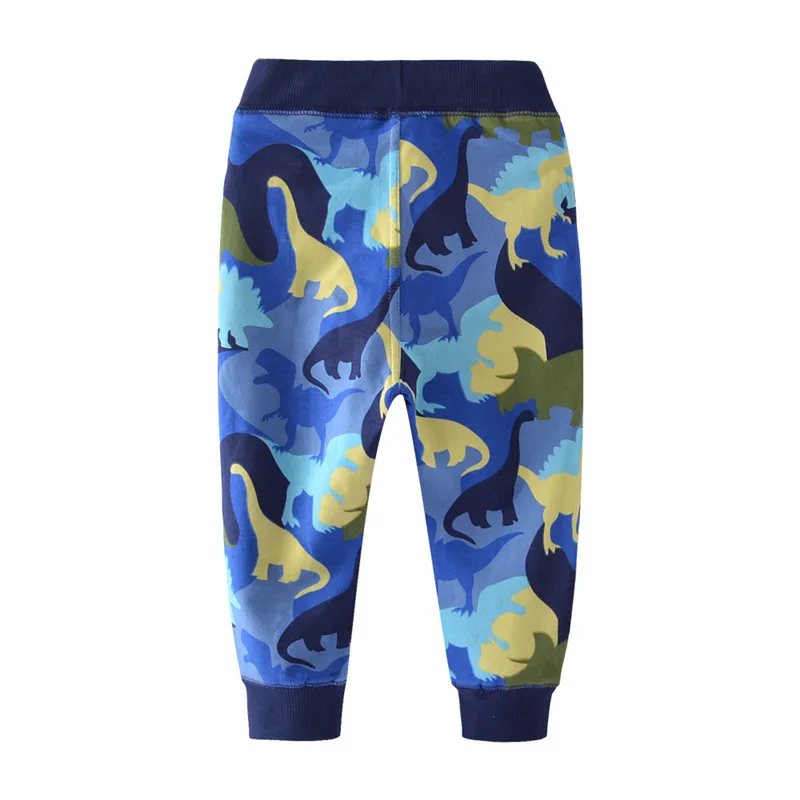 Baby boys new designed cartoon sweatpants with dinosaurs printed autumn winter pants for boys 2-7T fashion kids boy trousers