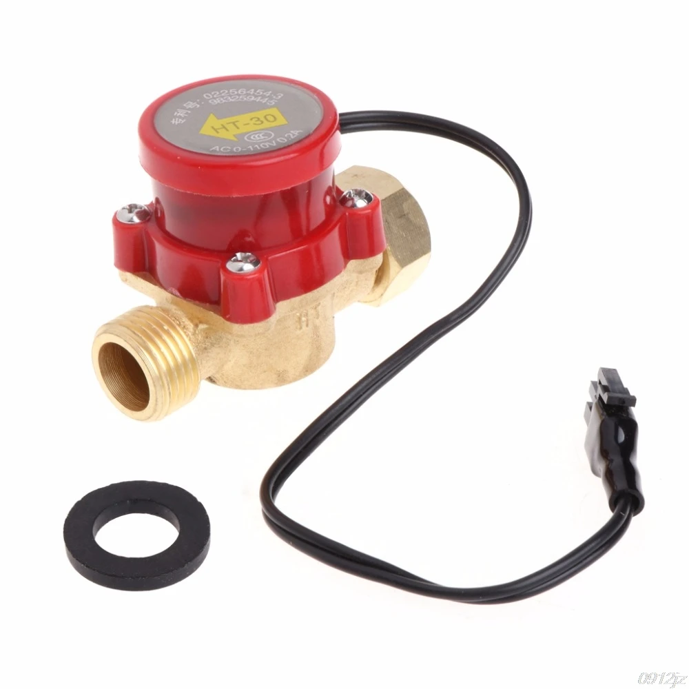 

Water Flow Sensor Protect Switch G1/2 Female to G1/2 Male Circulation Pump Thread Connector For CO2 Laser Tube Engraving Switch