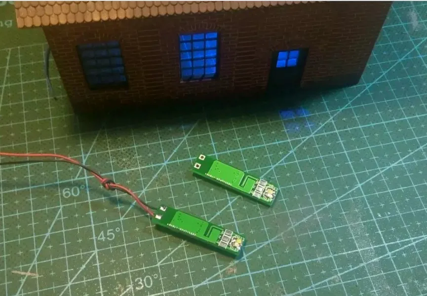 Аналоговый сварочный светодиодный шлейф ho Scale модель 1/87 года со строительным