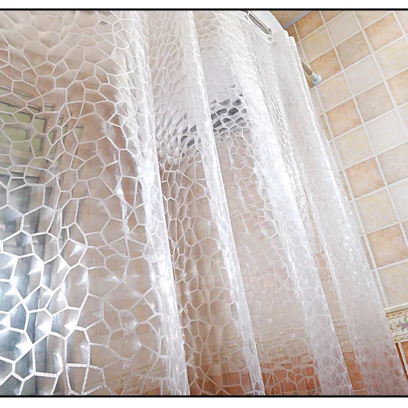Занавеска для ванной DFH Water Cube размеры s 180*200 Высококачественная занавеска душа из