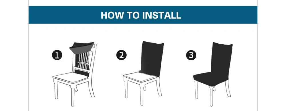 Многоцелевой сплошной цвет Свадьба отель банкет чехол для кресла спандекс кухня столовая Slipcover эластичный чехол для сиденья 1 шт