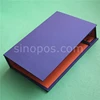 StackBook Cover A5, fabric samples cards holder textile material show binding swatch stack book leather flip fold display binder 2