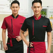 Cooks Kitchen Colors High Quality Chef Uniforms Clothing Female/men Restaurant Chefs Apparel Ladies