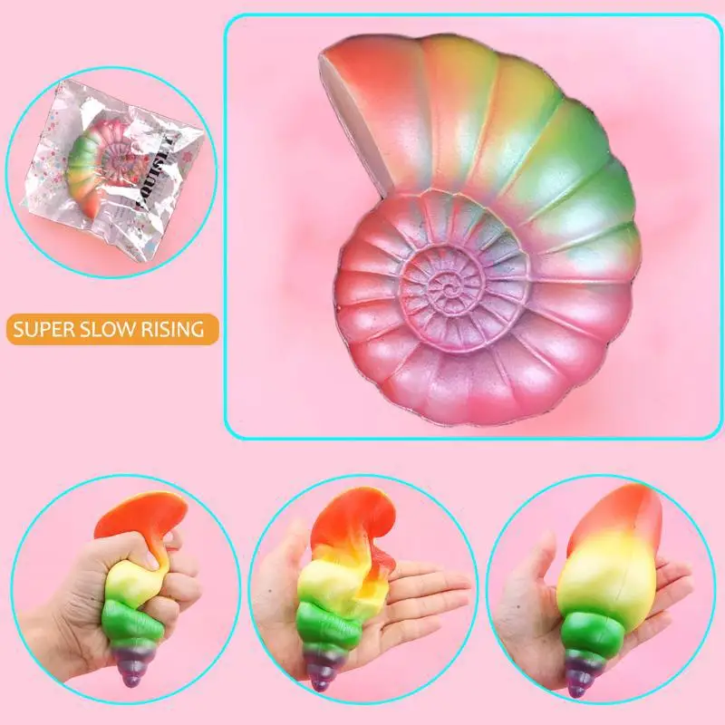 14CM Beach Simulation Squishy Conch Super Slow Rising sweet scented Vent Toy | Игрушки и хобби