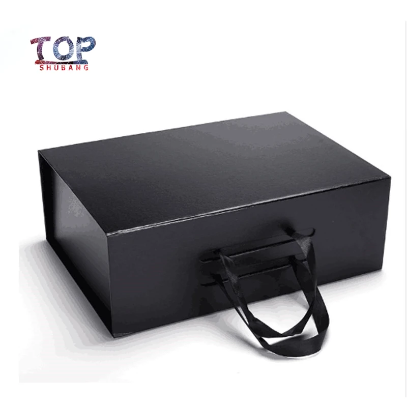 

2019 New High Quality Luxury Cardboard Box Oem Custom Logo Box Fit For Clothes Shoes Hair Wig Gift Box