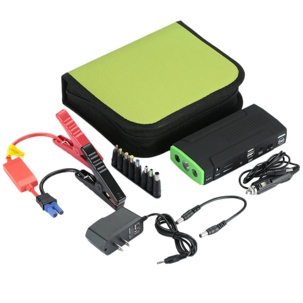 

VEHEMO Car Jump Starter Emergency 50800mAh 12V Starting Device USB SOS Light LED Mobile Power Bank Car Charger With Storage Bag