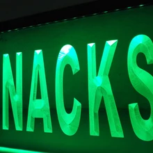 LB631-закуски, кафе, бар, паб светодиодный неоновый свет знак домашнего декора ремесла