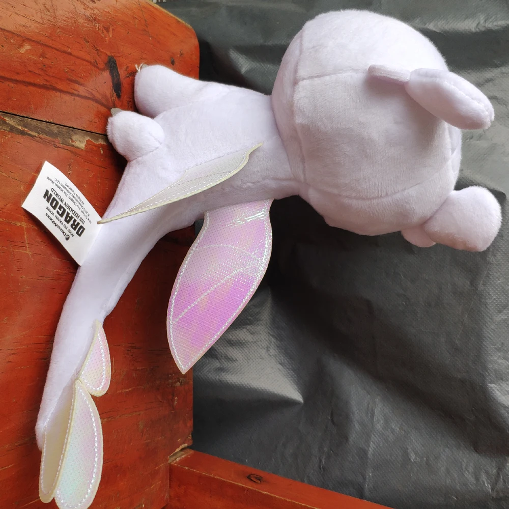 white dragon stuffed animal