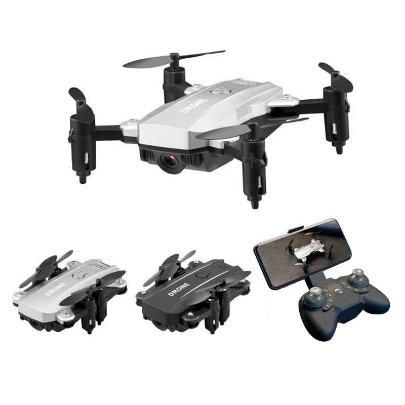 

Mini Drone With Camera HD No Camera Foldable Cheap RC Helicopters High Quality quadcopter Altitude Hold WiFi four-axis aircraft
