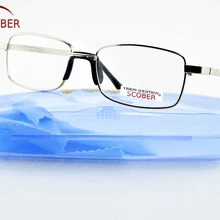 = Scober! Две пары! Полноразмерные мужские и женские очки для чтения с натуральными кристаллами+ 1+ 1,5+ 2+ 2,5+ 3+ 3,5+ 4