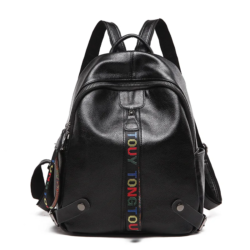 New Europe and the United States fashion Litchi Genuine Leather backpack women luxury brand travel backpack luxury school bags New Europe and the United States fashion Litchi Genuine Leather backpack women luxury brand travel backpack luxury school bags
