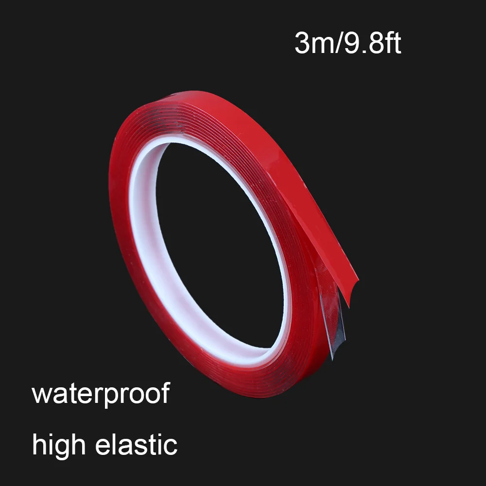

Car Styling Double Sided Adhesive Tape Sticker For Fiat Punto 500 Stilo Bravo Grande Punto Palio Panda Linea Uno Marea Evo Coupe