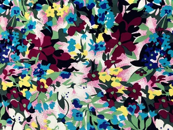 

Colorful color pritting fabric Retro style fabric Kimono fabric Calico Printed cotton fabric for DIY Bag 1order=1meter