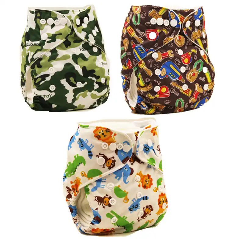 3pcs Lot Washable Diapers Reusable Baby Nappies Wholesale Baby Cotton Couvre Couche Lavable Cloth Cover Infant Nappy Bebe Use Baby Nappies Diapers Reusablecouche Lavable Aliexpress